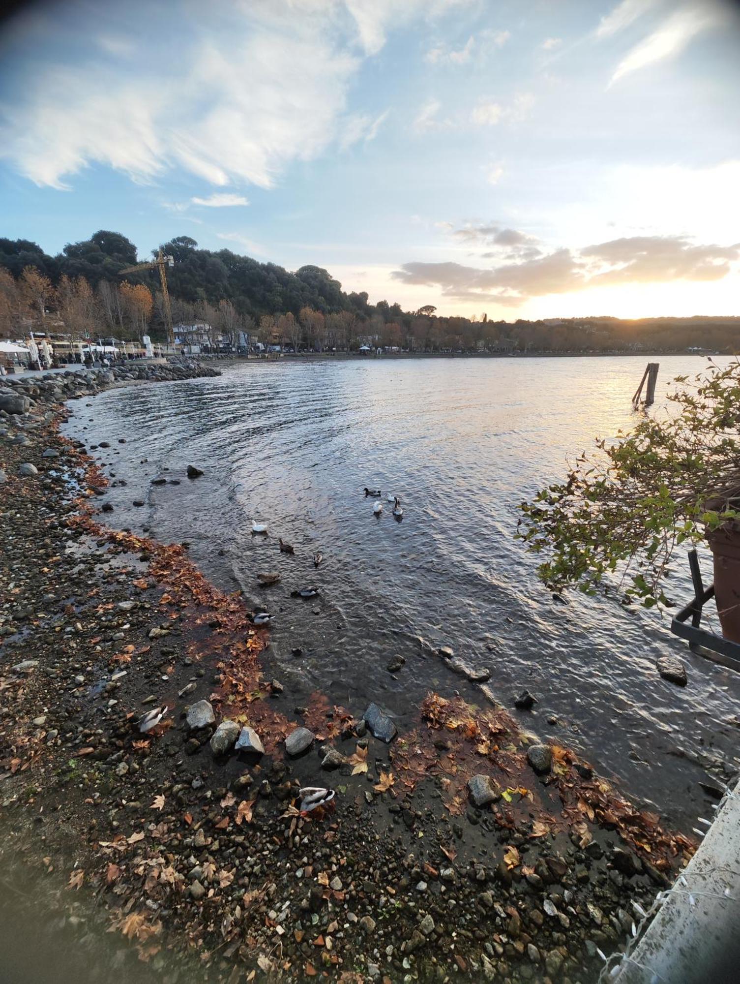 Chalet Romantico Sul Lago Lägenhet Anguillara Sabazia Exteriör bild